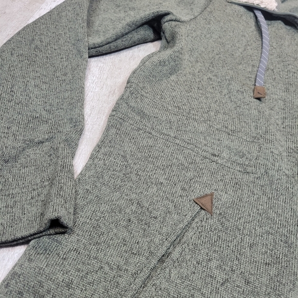 Eddie Bauer Knit Fleece Hoodie Size Small - Picture 2 of 6